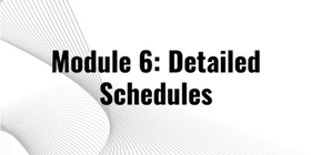 Certified in Planning and Inventory Management Part-2 Module 6 Detailed Schedules