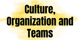 Culture, Organizations and Teams