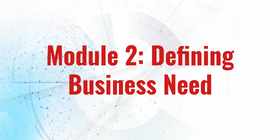 Defining Business Need