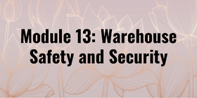 Wrehouse Safety and Security